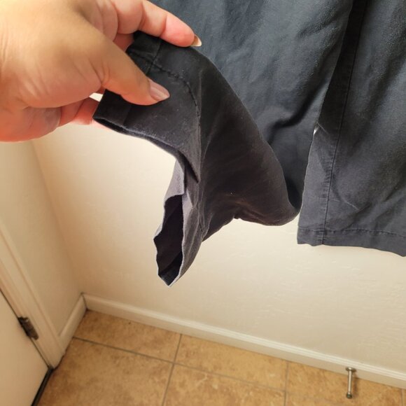 LOFT Drapery Wide Leg Cargo Pants - Picture 9 of 10